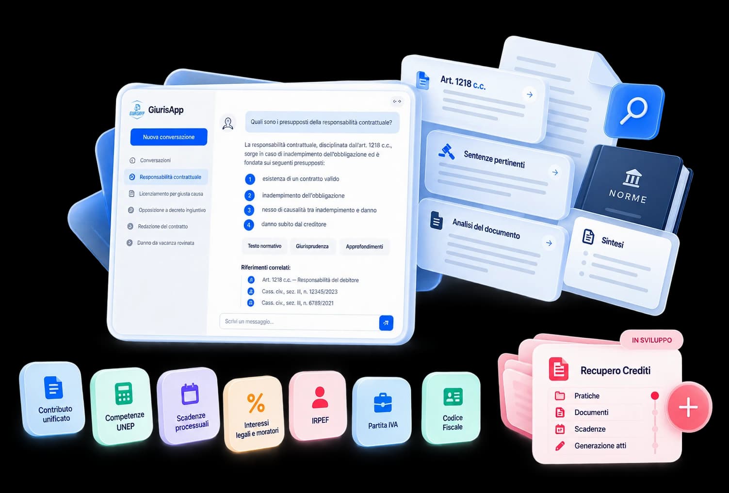La piattaforma GiurisApp: ricerca legale, strumenti e recupero crediti